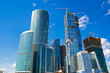 Skyscrapers construction site