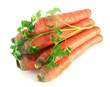 Carrots with parsley