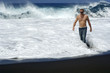 marcher dans l'eau