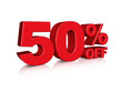 3D 50% off