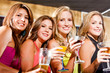 girl friends in a bar