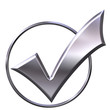 3D Silver Ticked Circle
