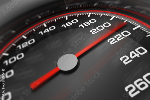Illustration: 3D Speedometer 3D Speedometer