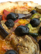 Foto: Vegetarian pizza closeup Vegetarian pizza closeup