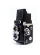 Vintage twin-lens camera