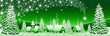 Green Winter Landscape