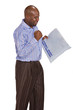 Foto: receiving parcel receiving parcel