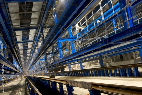 inside factory area