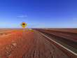 Kangaroo Sign Along The Stuart Highway Kangaroo Sign Along The Stuart Highway