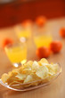 Potato chips for snack