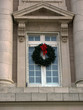 Wreath Between Columns