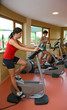 Frauen in einem Fitnessclub