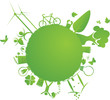green little planet earth