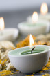 Candles, close-up