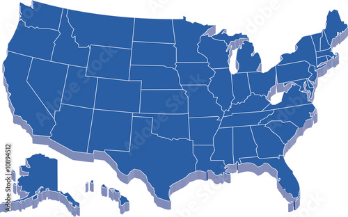 Illustration: USA Map USA Map
