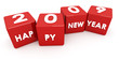 3D 2009 et Happy New Year sur Cubes Rouge