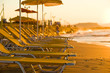 Umbrella and chairs Umbrella and chairs