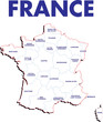 carte france