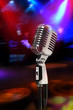 Vintage Microphone With Lights Vintage Microphone With Lights