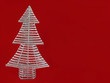 Handmade christmas tree background