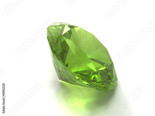 Illustration: Peridot or chysolite gem Peridot or chysolite gem