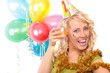 Photo: Beautiful blonde the girl during the carnival Beautiful blonde the girl during the carnival