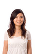 Asian teenager in White
