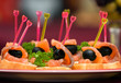 Catering - salmon with olive appetizer 4