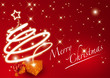 Merry Christmas greetings card