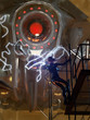 Illustration: Science fiction robot fight Science fiction robot fight