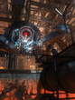 Illustration: science-fiction robot spider attack science-fiction robot spider attack