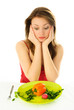 sad girl keeping a diet sad girl keeping a diet