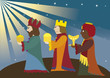 three Magi; three kings