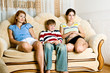 Girls and the boy