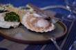 Photo: Assiette de coquille Saint Jacques Assiette de coquille Saint Jacques