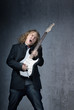 Screaming rock star