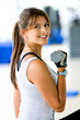gym woman exercising