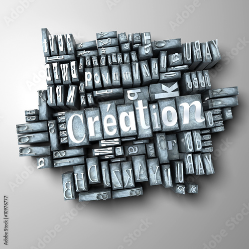 Illustration: letter creation letter creation