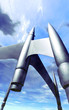 rocketship backgroud