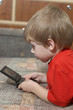 Boy with a toy