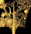 Gold flower