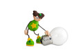 Concept energie et ampoule