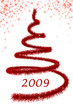 Red Christimas tree