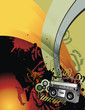 Music vector composition Music vector composition