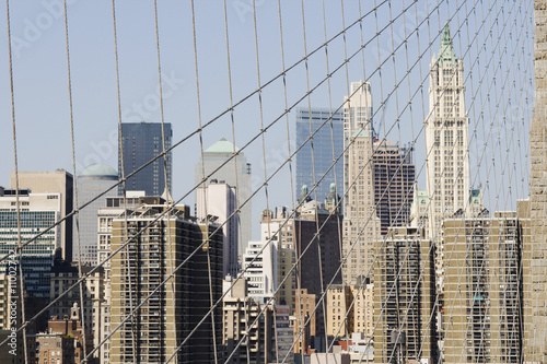 Photo: Skyline Manhattan from Brooklyn Bridge Skyline Manhattan from Brooklyn Bridge