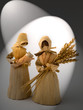 doll from corn blade