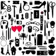 design element silhouette vector design element silhouette vector