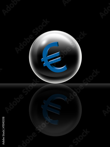 Photo: Euro bubble Euro bubble