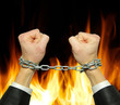 hands in chains