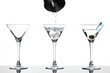 Martini pouring